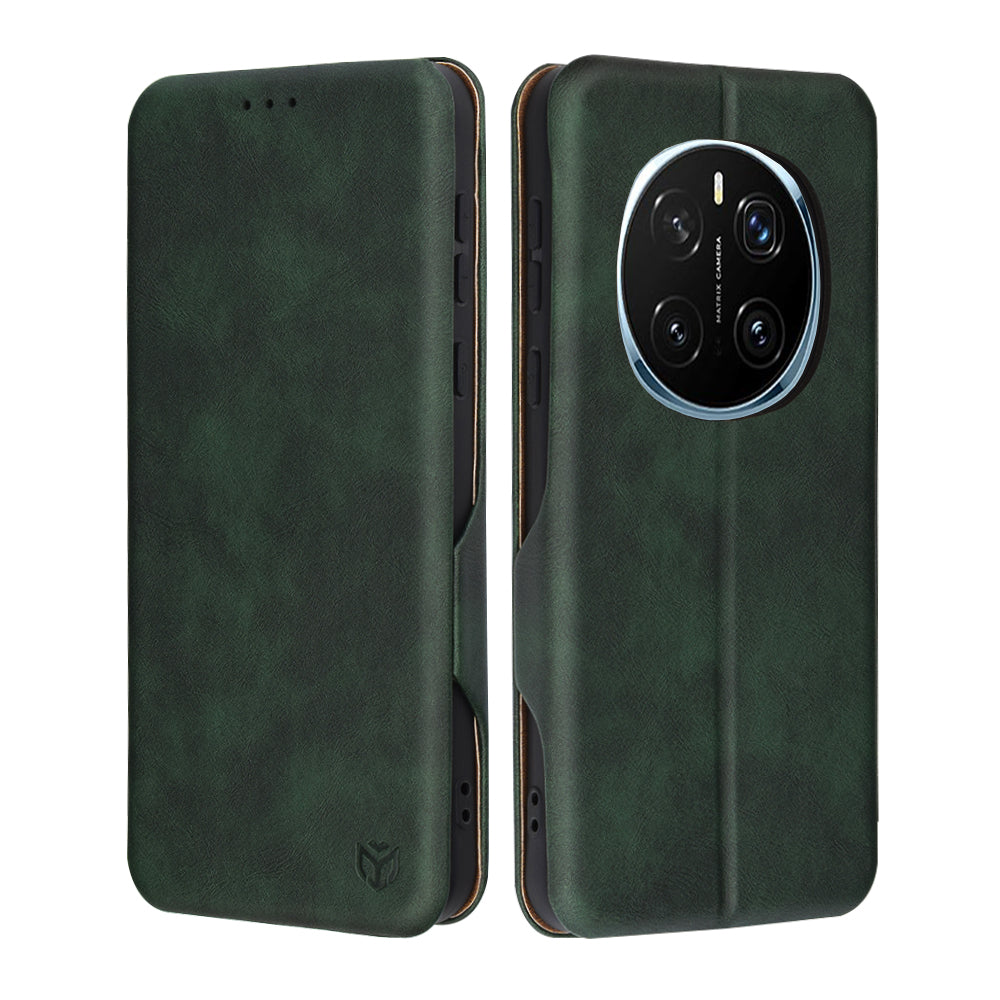 Etui na Honor Magic7 Pro, Techsuit, Safe Wallet Plus, Zielony