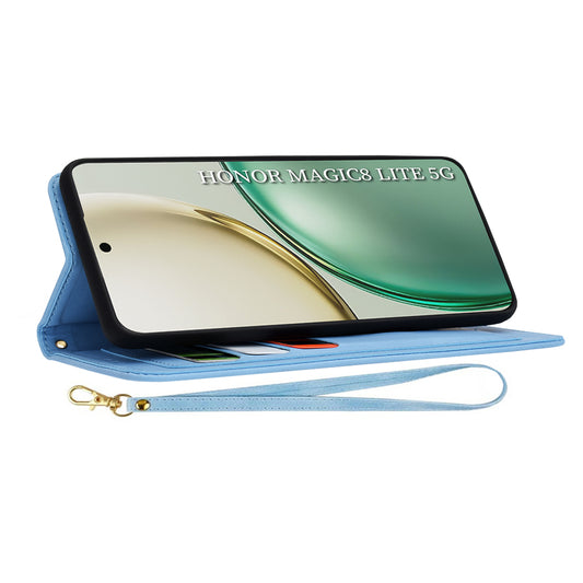 Etui na Honor Magic8 Lite, Techsuit, FlipCraft, Niebieski