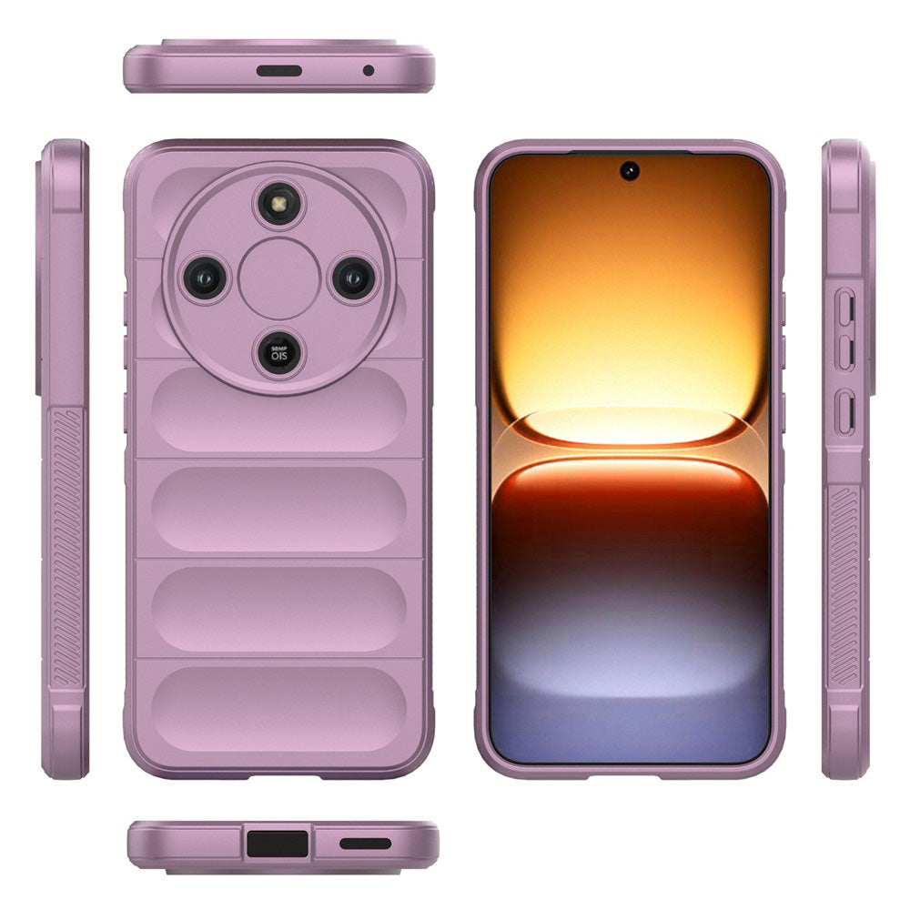 Etui na Honor Magic8 Lite, Techsuit, Magic Shield, Fioletowy