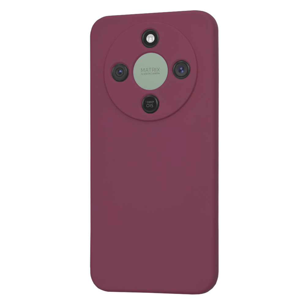 Etui na Honor Magic8 Lite, Techsuit, SoftFlex, Wiśniowy