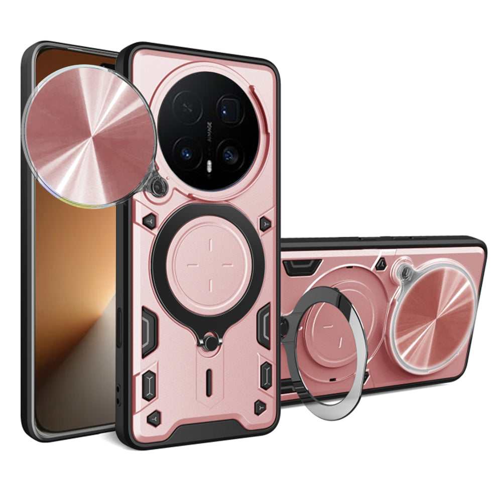 Etui na Honor Magic8 Pro, Techsuit, CamGuard Pro, Różowe Złoto