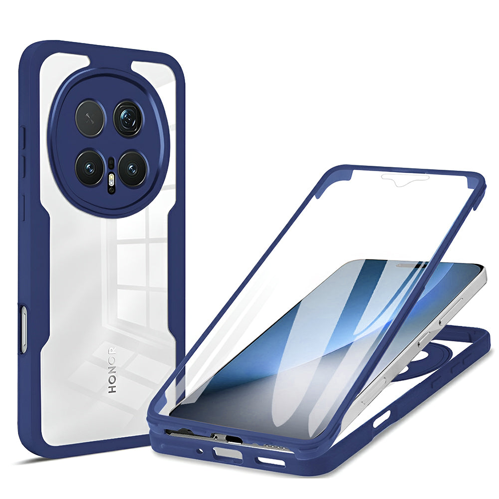 Etui na Honor Magic8 Pro, Techsuit, ColorVerse 360, Niebieskie