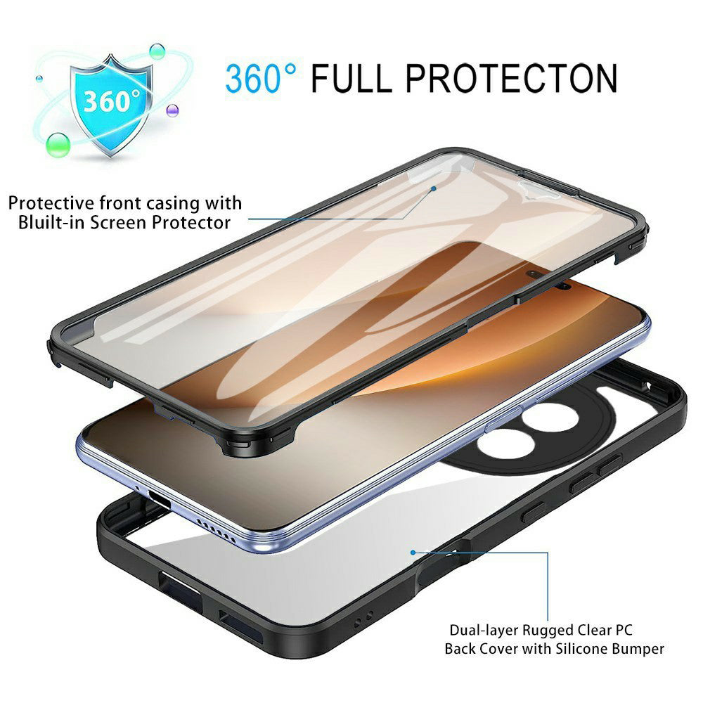 Etui na Honor Magic8 Pro, Techsuit, ColorVerse 360, Fioletowy
