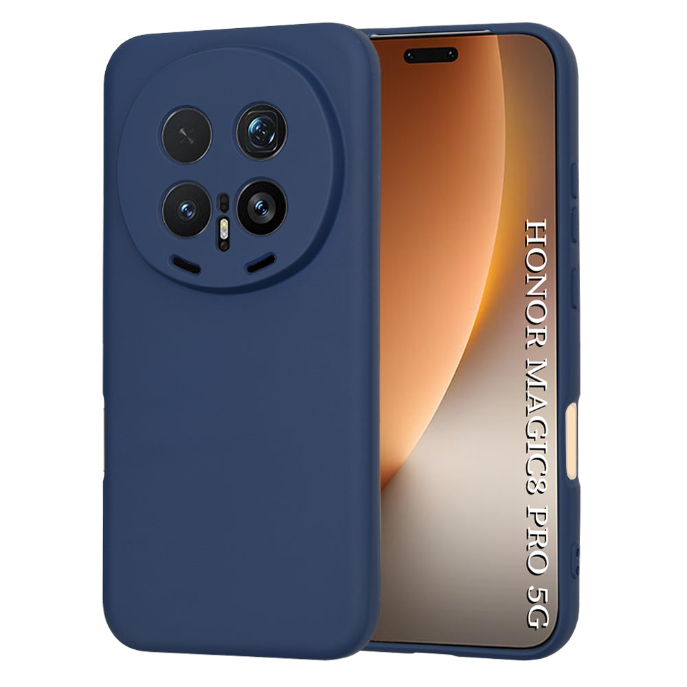 Etui na Honor Magic8 Pro, Techsuit, SoftFlex, Granatowy