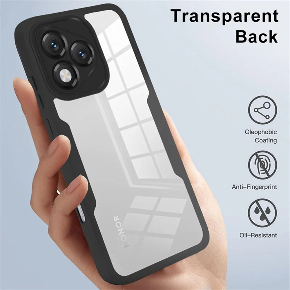 Etui na Honor X5c Plus, Techsuit, ColorVerse 360, Fioletowy