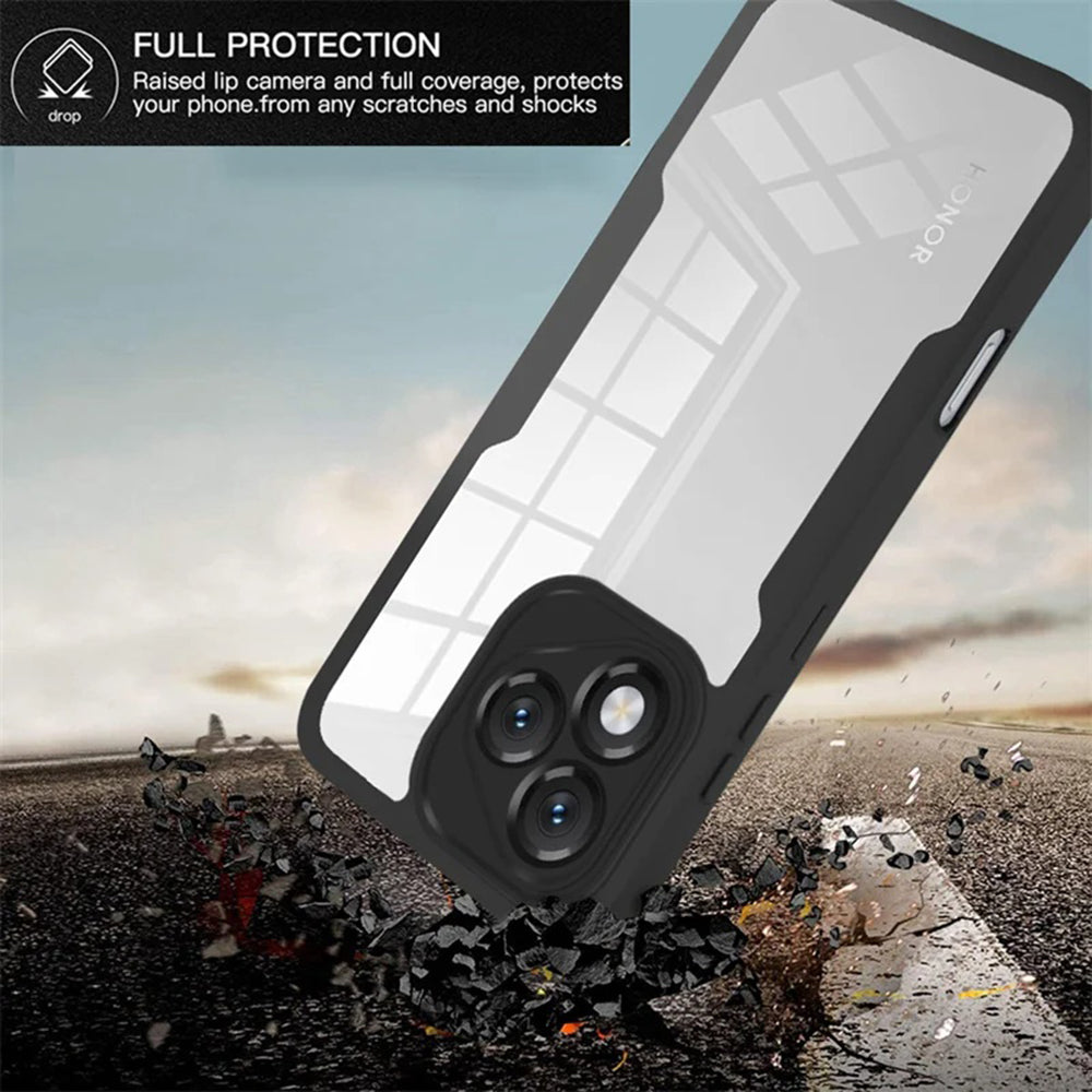 Etui na Honor X5c Plus, Techsuit, ColorVerse 360, Fioletowy