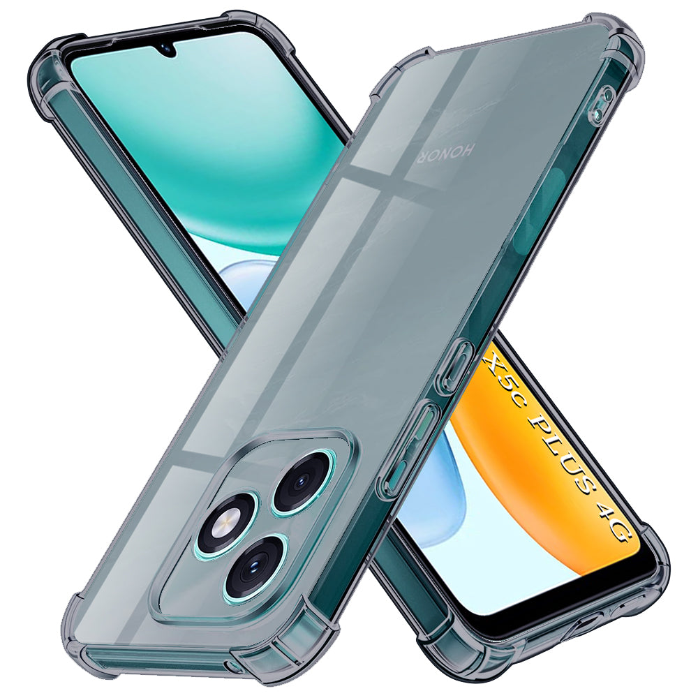 Etui na Honor X5c Plus, Techsuit, Shockproof Clear, Dymne