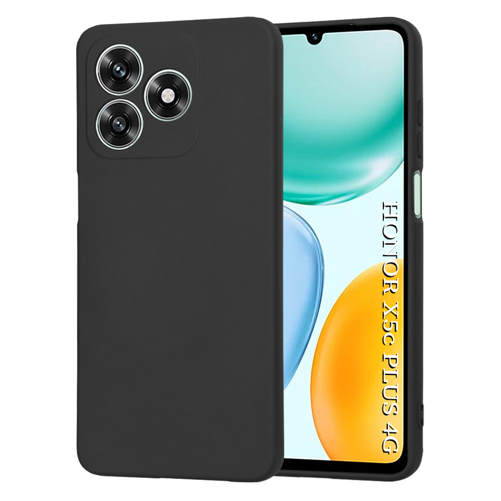 Etui na Honor X5c Plus, Techsuit, SoftFlex, Czarne