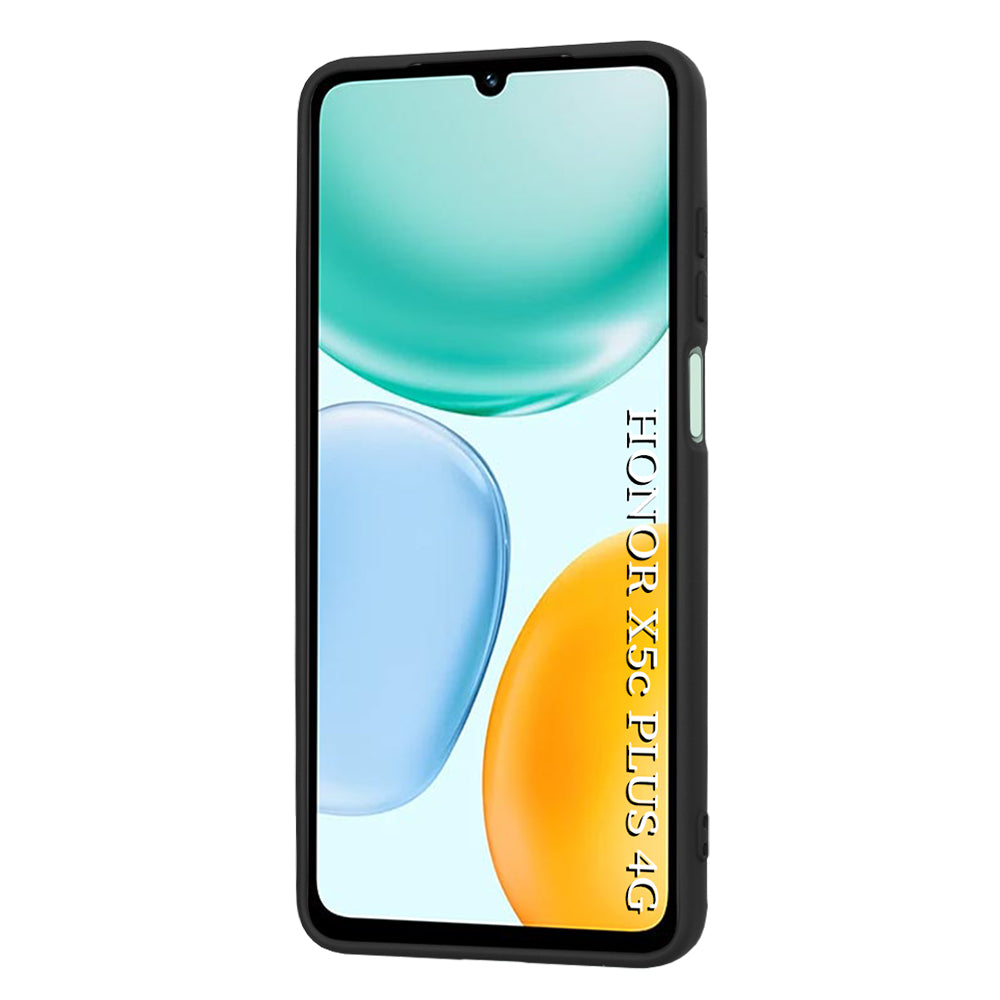Etui na Honor X5c Plus, Techsuit, SoftFlex, Czarne