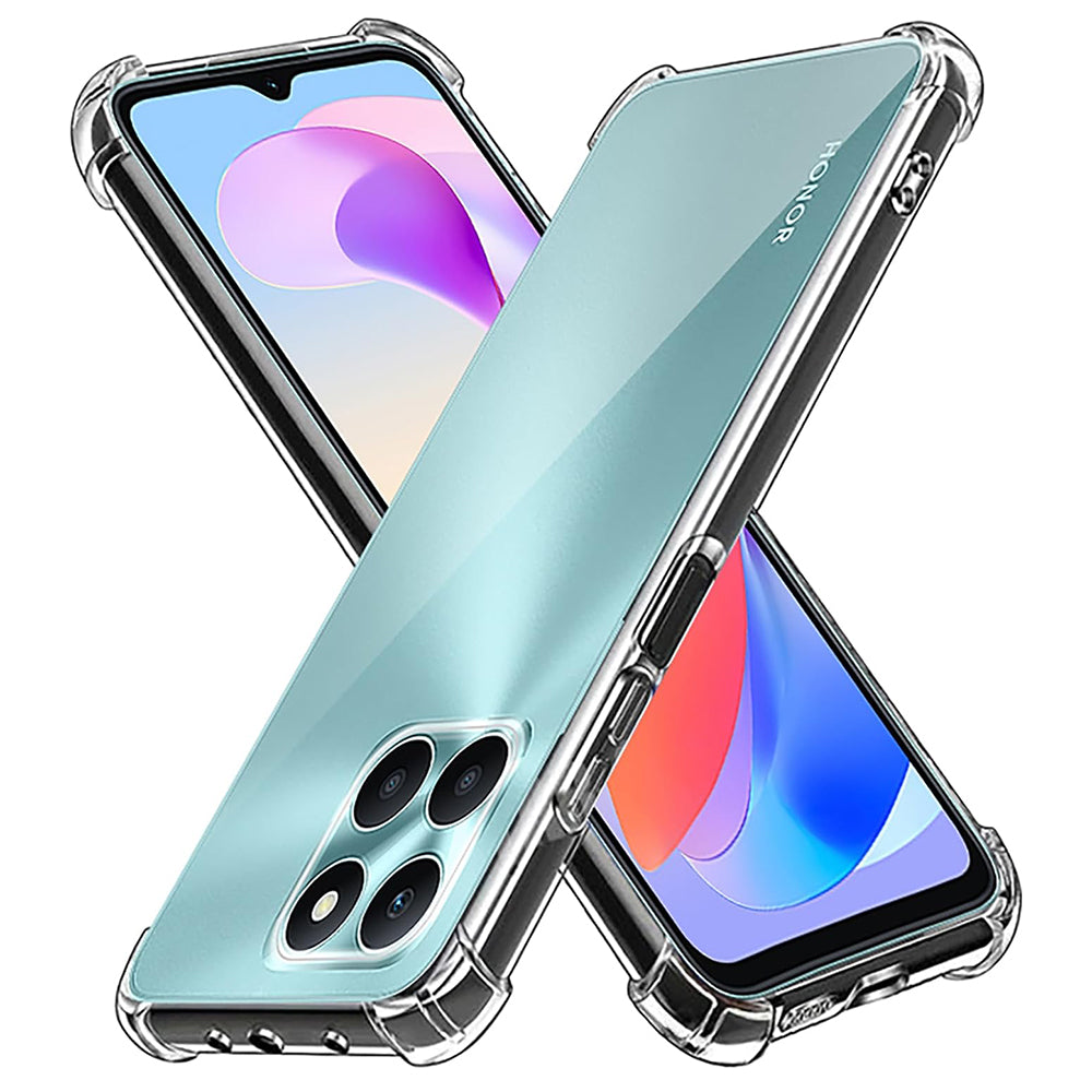 Etui na Honor X6a, Techsuit, Shockproof Clear, Przezroczyste