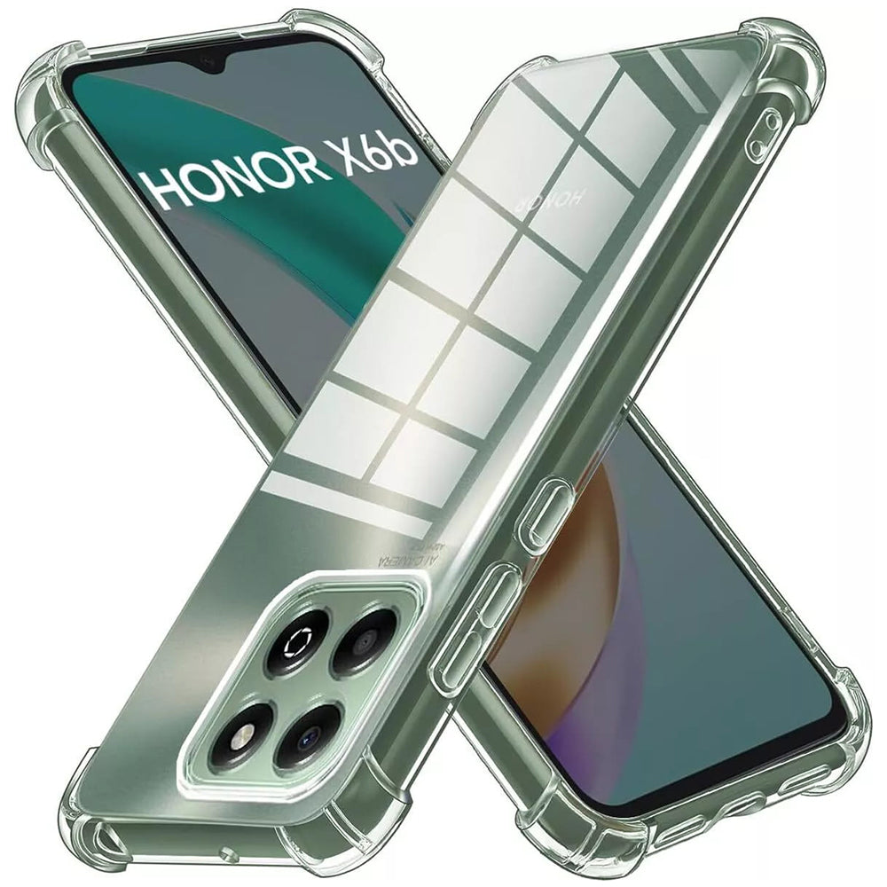 Etui na Honor X6b, Techsuit, Shockproof Clear, Przezroczyste
