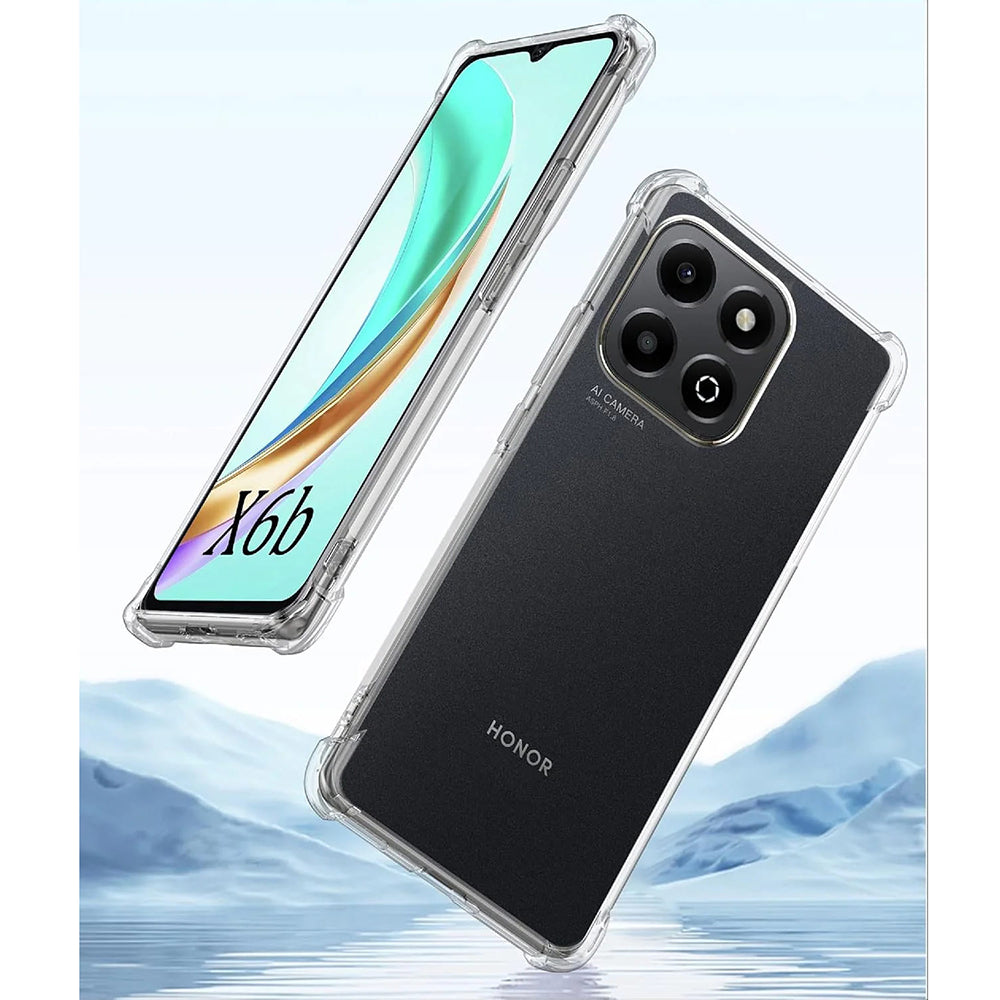 Etui na Honor X6b, Techsuit, Shockproof Clear, Przezroczyste