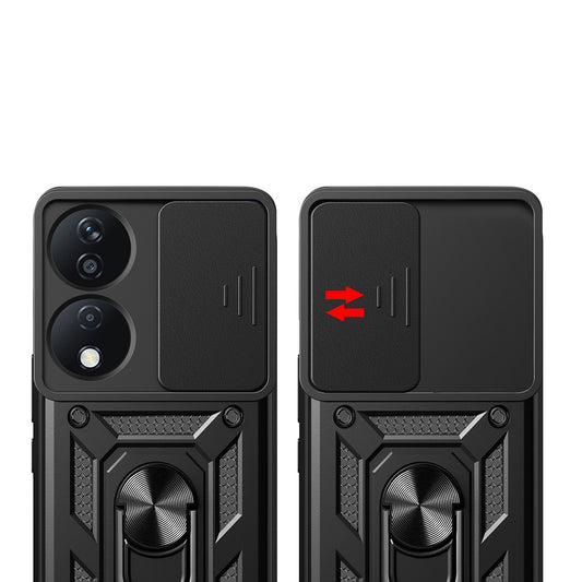 Etui na Honor X7b 5G / 90 Smart / X7b 4G, Techsuit, CamShield, Zielony