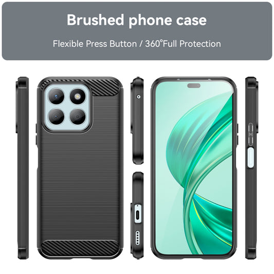 Etui na Honor X8b, Techsuit, Carbon, Czarny