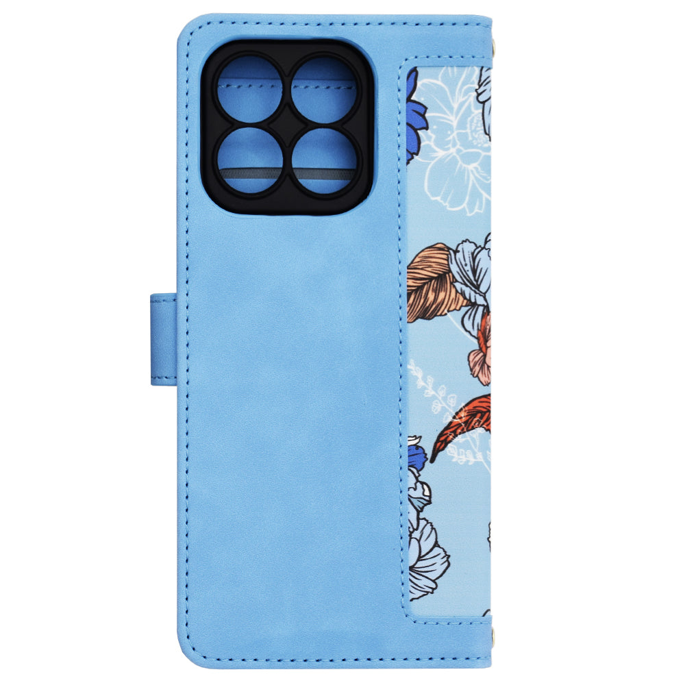 Etui na Honor X8b, Techsuit, FlipCraft, Niebieski