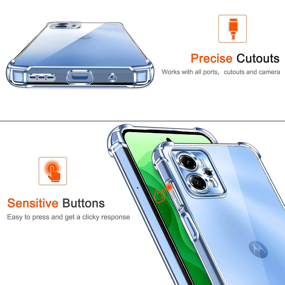 Etui na Honor X9c Smart, Techsuit, Shockproof Clear, Przezroczyste