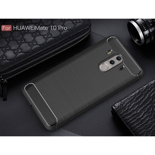 Etui do Huawei Mate 10 Pro, Techsuit, Carbon, Czarny