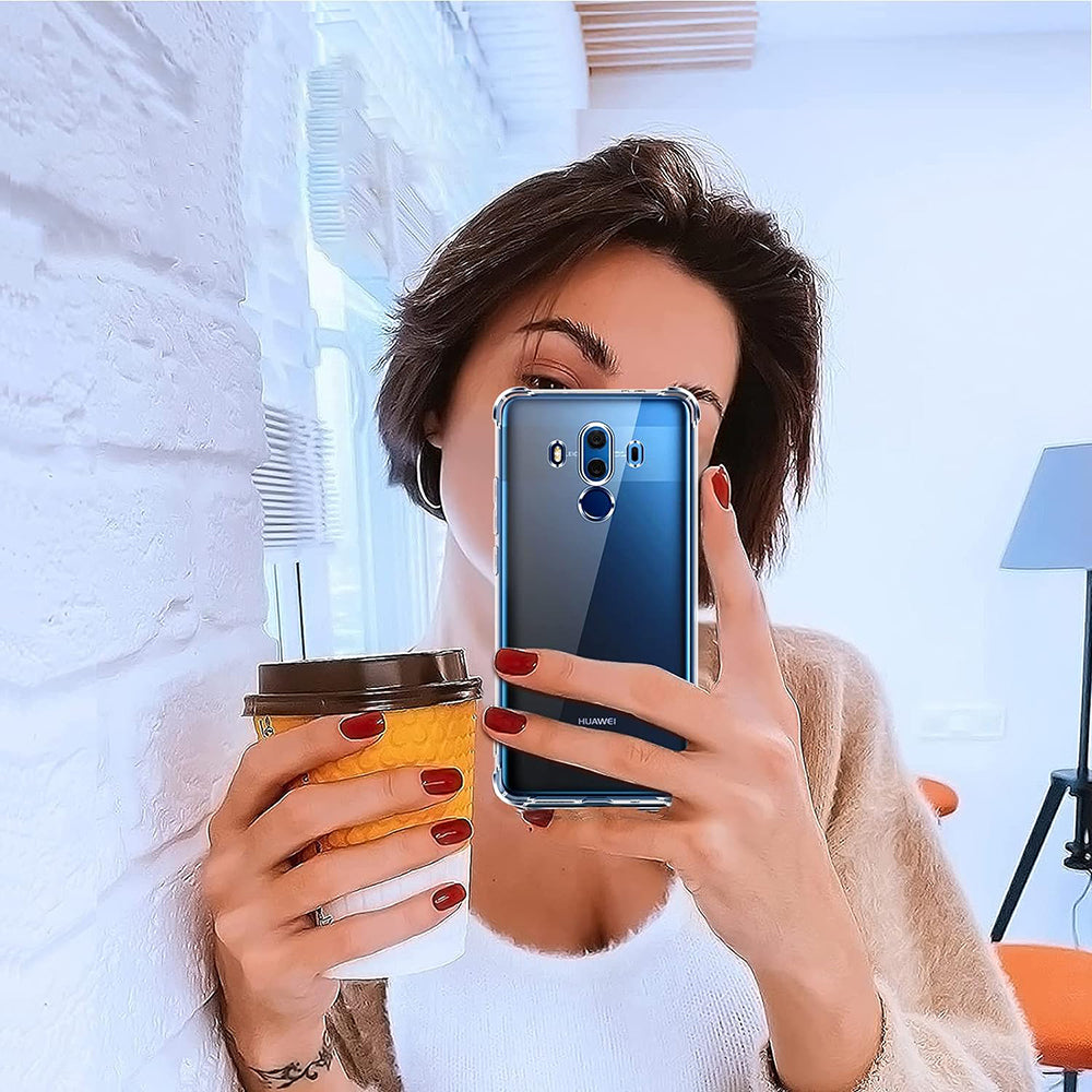 Etui na Huawei Mate 10 Pro, Techsuit, Shockproof Clear, Przezroczyste