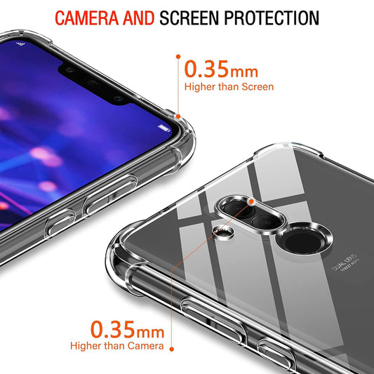 Etui na Huawei Mate 20 Lite, Techsuit, Shockproof Clear, Przezroczyste