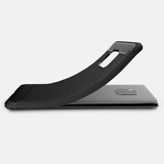 Etui do Huawei Mate 20 Pro, Techsuit, Carbon, Czarny