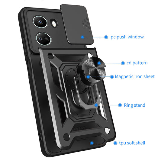 Etui do Huawei nova 11 SE / nova 12 SE, Techsuit, CamShield, Zielony