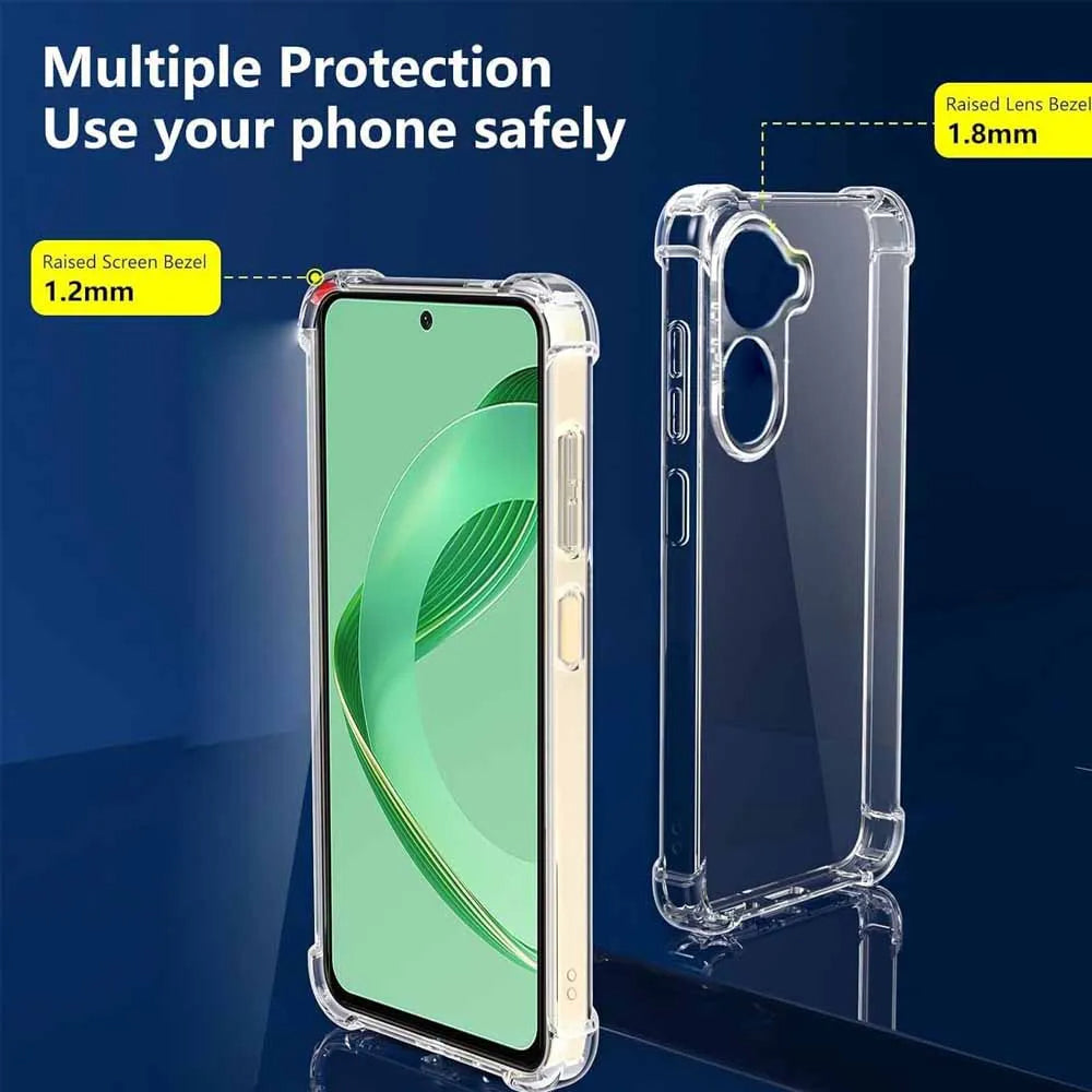 Etui na Huawei nova 11 SE / nova 12 SE, Techsuit, Shockproof Clear, Przezroczyste