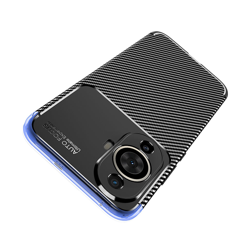 Etui do Huawei nova 12s / nova 11, Techsuit, CarbonFiber, czarne