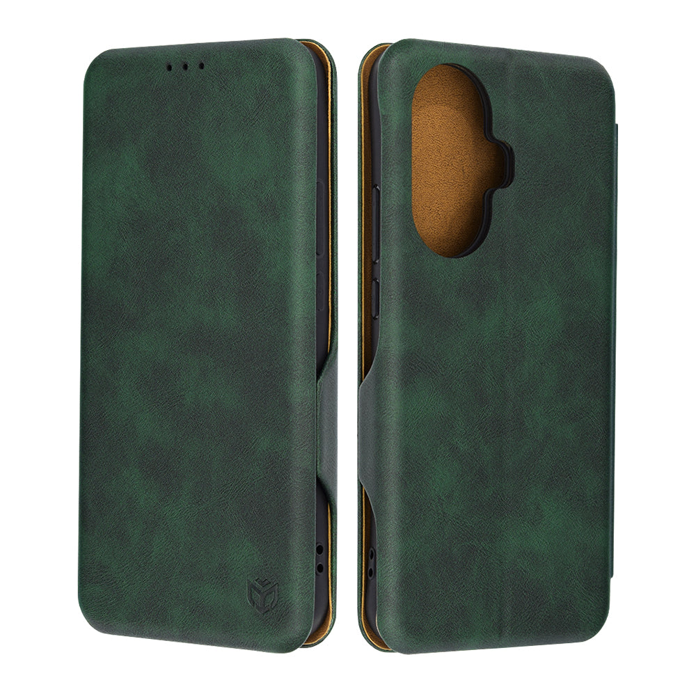 Etui do Huawei nova 12s / nova 11, Techsuit, Safe Wallet Plus, Zielony