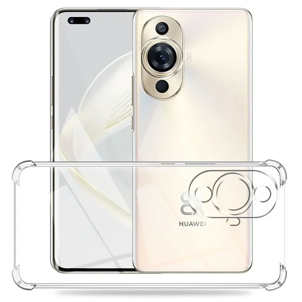 Etui na Huawei nova 12s / nova 11, Techsuit, odporne na wstrząsy, przezroczyste