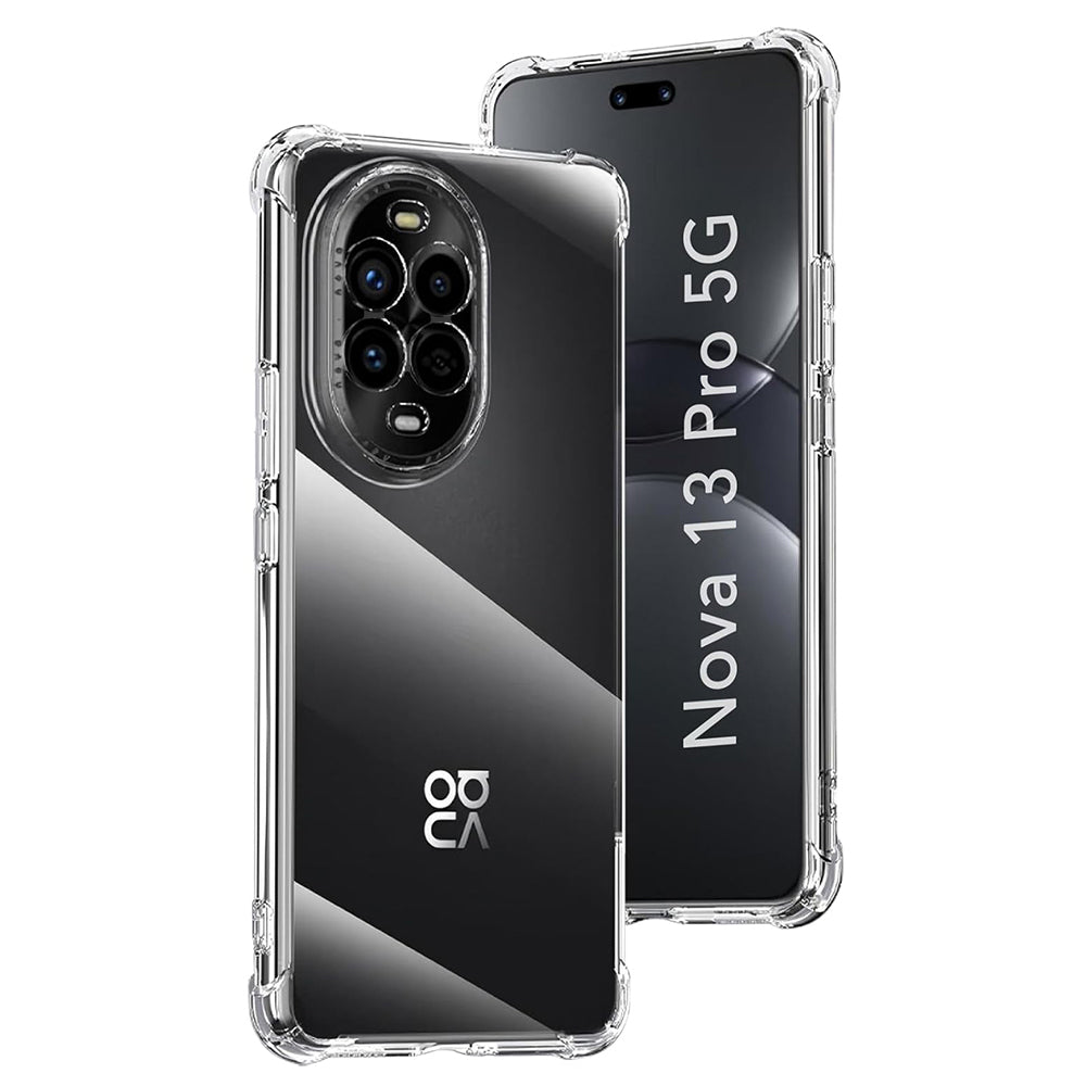 Etui na Huawei nova 13 Pro, Techsuit, odporne na wstrząsy, przezroczyste
