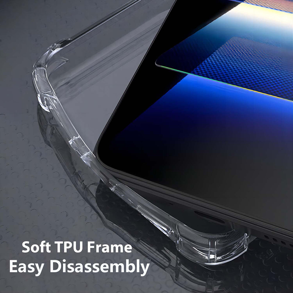 Etui na Huawei nova 13 Pro, Techsuit, odporne na wstrząsy, przezroczyste