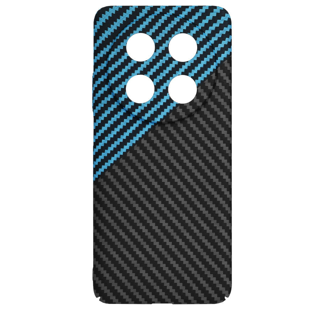 Etui do Huawei nova 13i / nova 12i, Techsuit, Carbonite FiberShell, Czarna Bleu