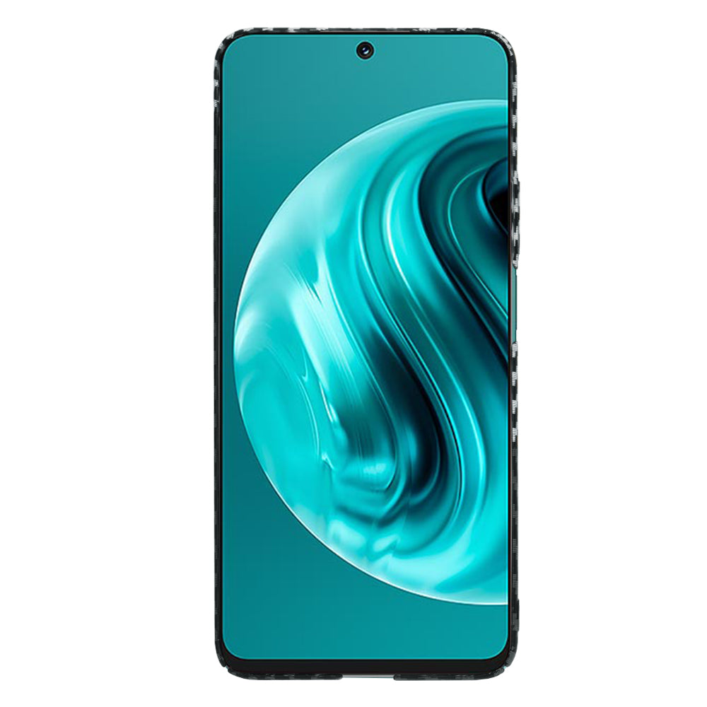 Etui do Huawei nova 13i / nova 12i, Techsuit, Carbonite FiberShell, Czarny Szary