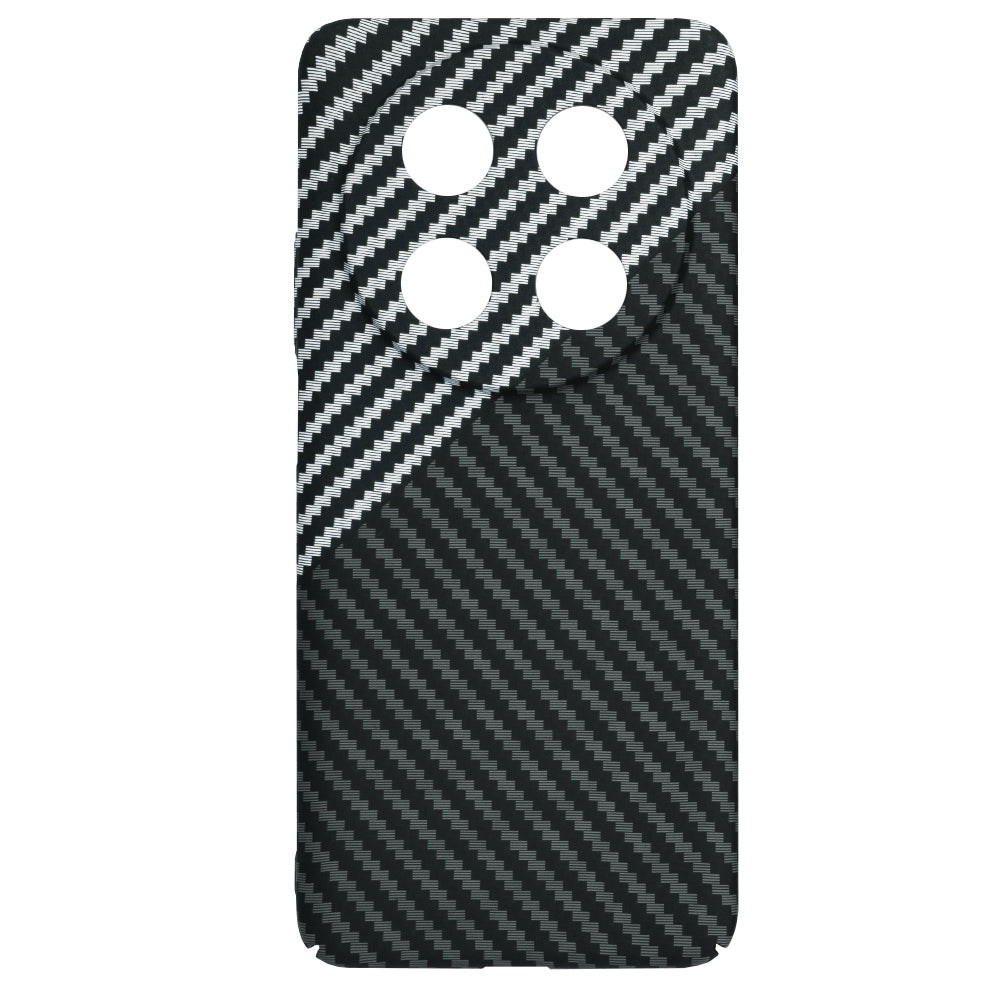 Etui do Huawei nova 13i / nova 12i, Techsuit, Carbonite FiberShell, Czarny Szary