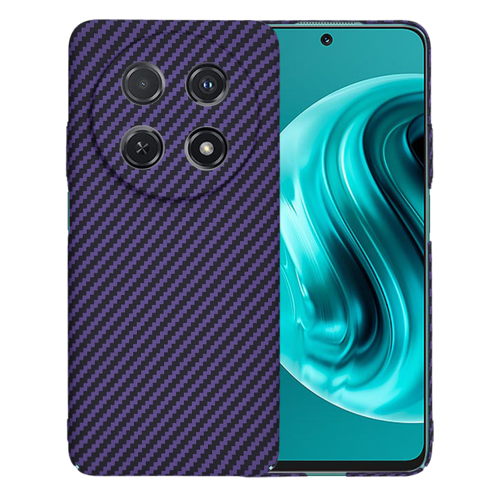 Etui na Huawei nova 13i / nova 12i, Techsuit, Carbonite FiberShell, Fioletowy