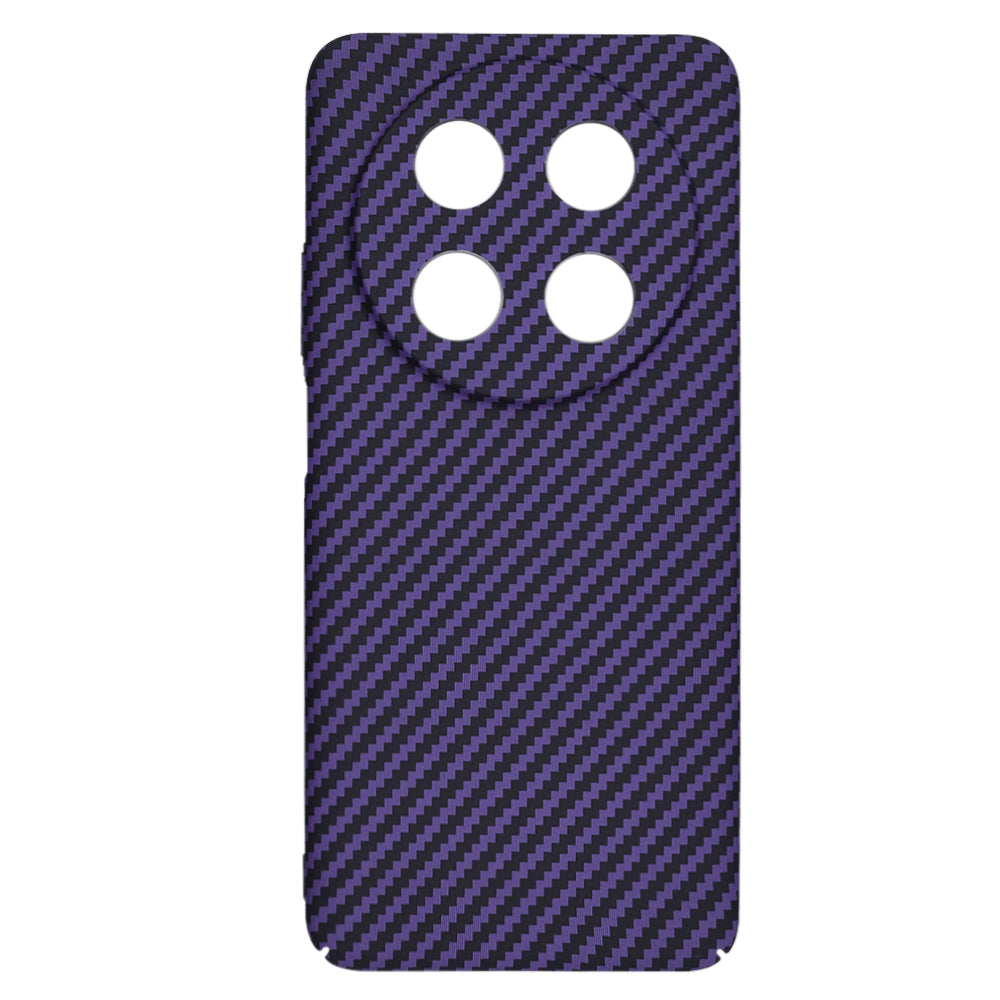 Etui na Huawei nova 13i / nova 12i, Techsuit, Carbonite FiberShell, Fioletowy