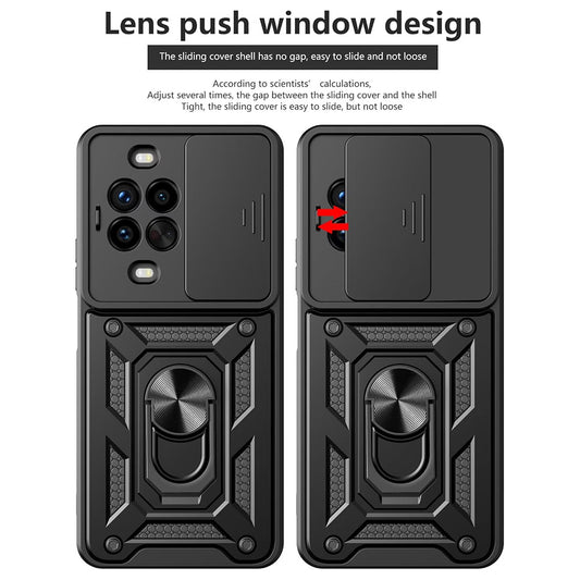 Etui na Huawei nova 14 Pro, Techsuit, CamShield, Czarne