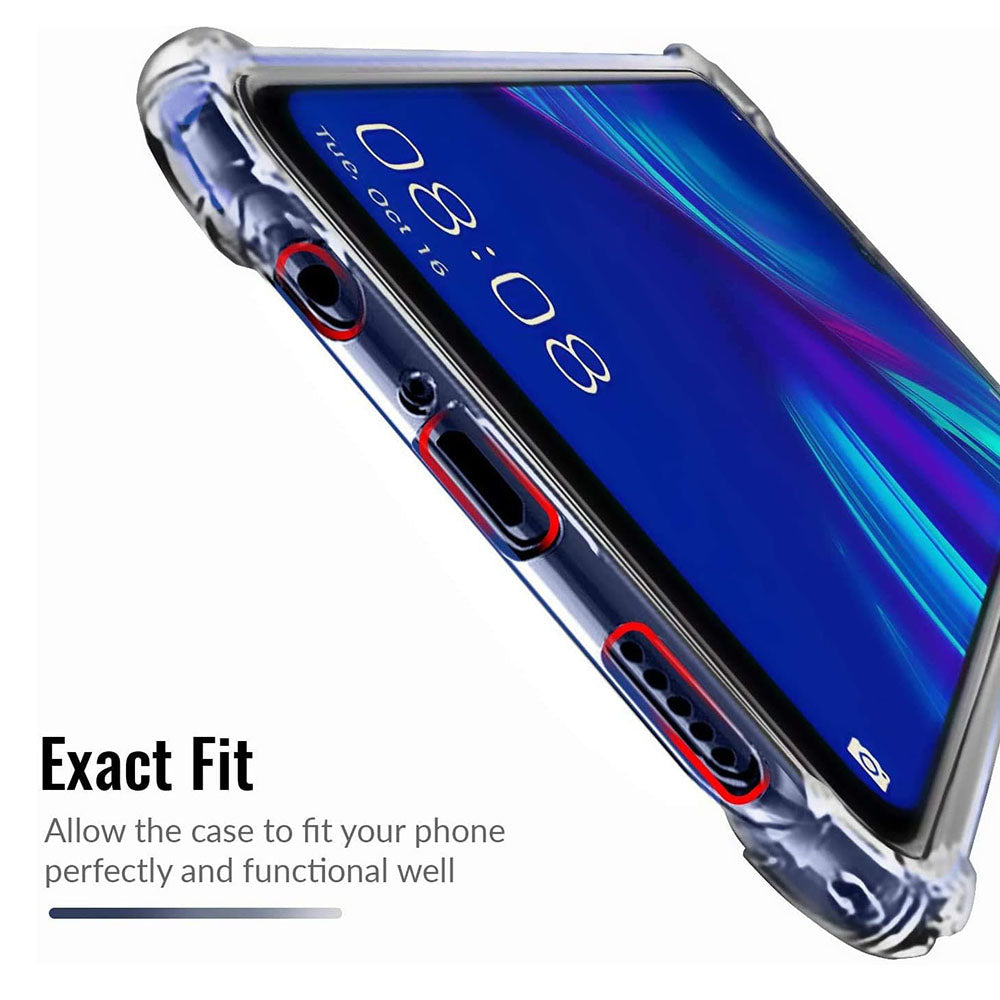 Etui na Huawei P Smart (2019), Techsuit, Shockproof Clear, Przezroczyste