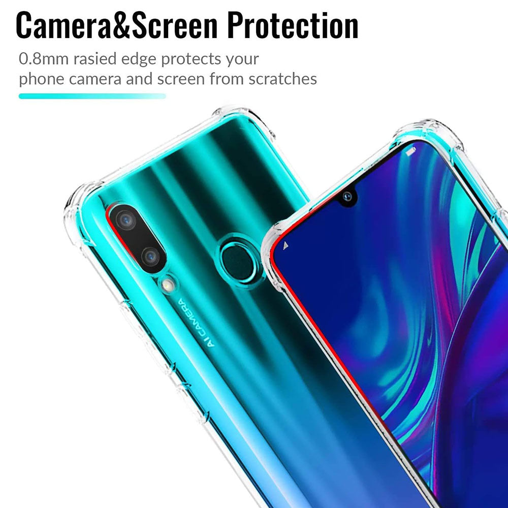 Etui na Huawei P Smart (2019), Techsuit, Shockproof Clear, Przezroczyste