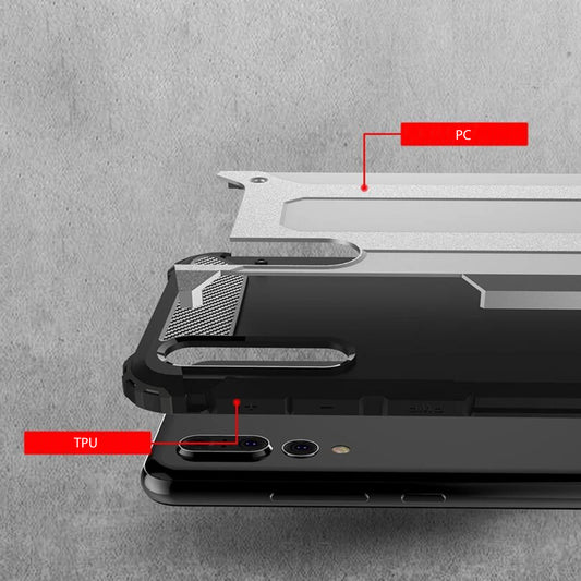 Etui na Huawei P20 Pro, Techsuit, Hybrid Armor, czarne