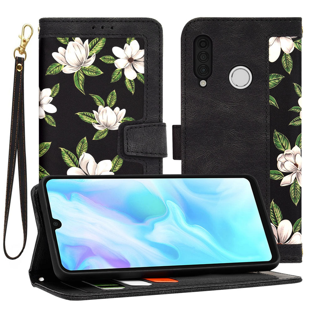 Etui na Huawei P30 lite New Edition / P30 lite, Techsuit, FlipCraft, czarne