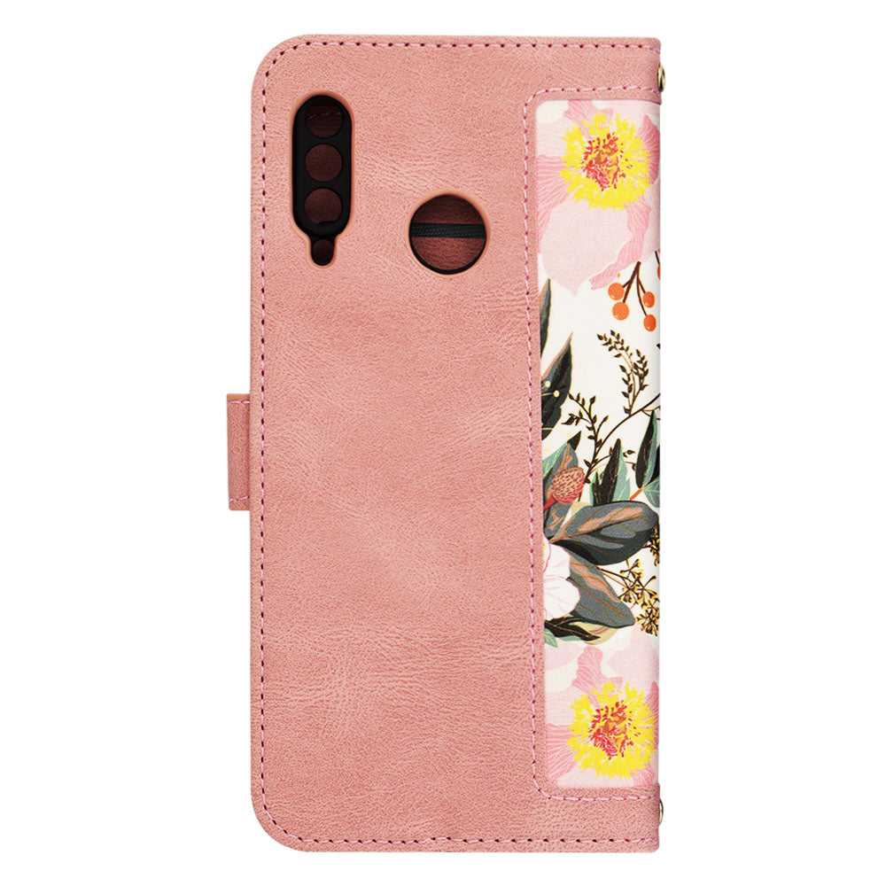 Etui na Huawei P30 lite New Edition / P30 lite, Techsuit, FlipCraft, różowe