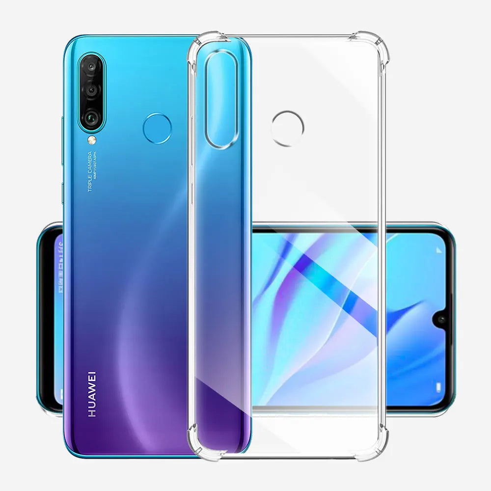 Etui na Huawei P30 lite New Edition / P30 lite, Techsuit, odporne na wstrząsy, przezroczyste