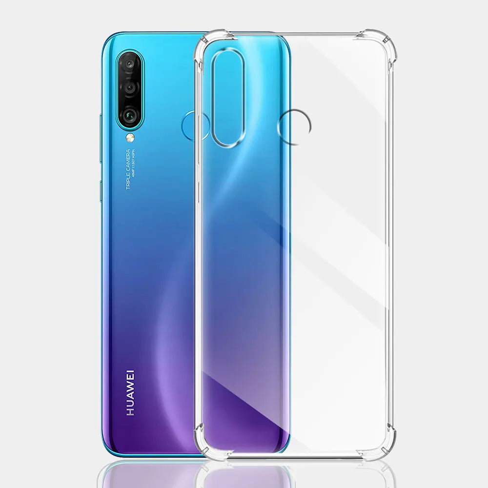 Etui na Huawei P30 lite New Edition / P30 lite, Techsuit, odporne na wstrząsy, przezroczyste