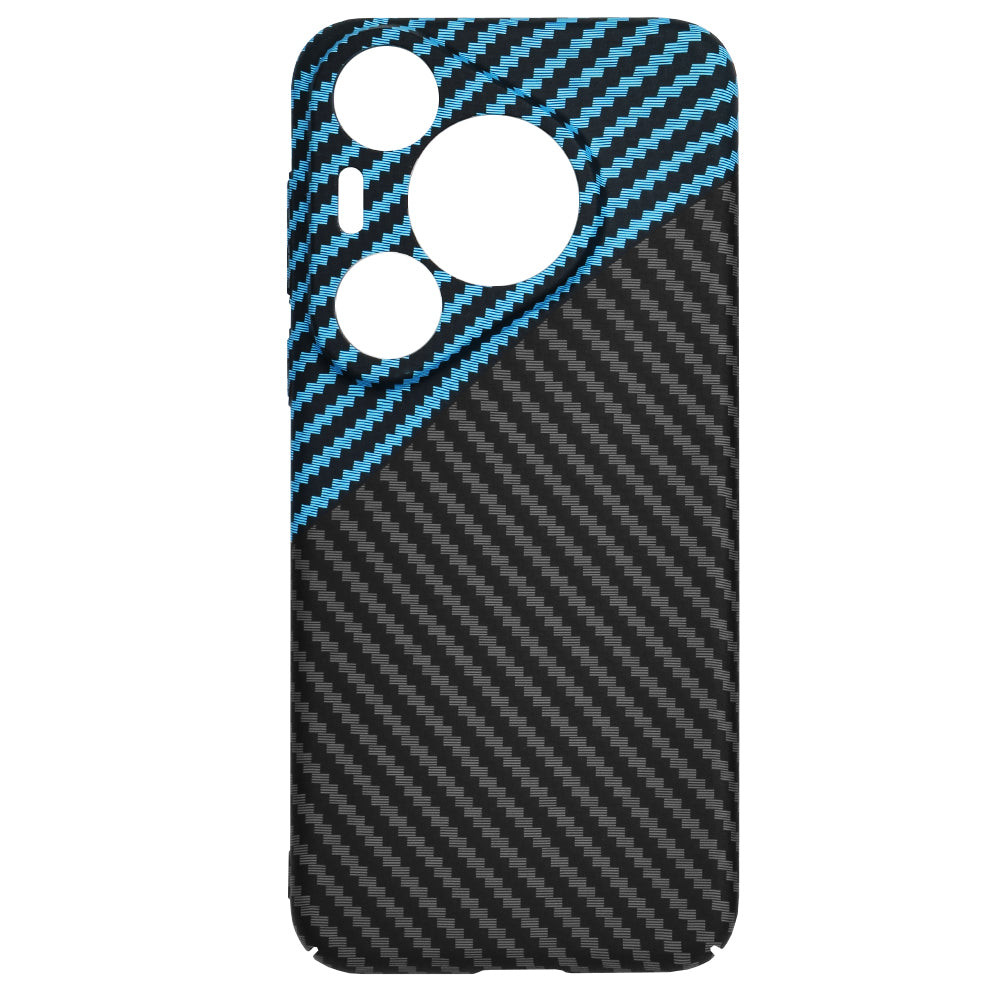 Etui do Huawei Pura 70 Pro, Techsuit, Carbonite FiberShell, Czarna Bleu