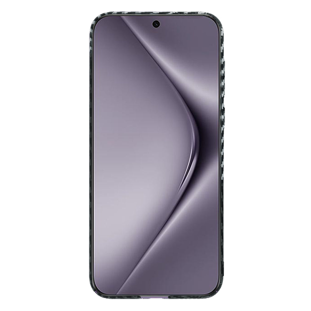 Etui do Huawei Pura 70 Pro, Techsuit, Carbonite FiberShell, Czarny Szary