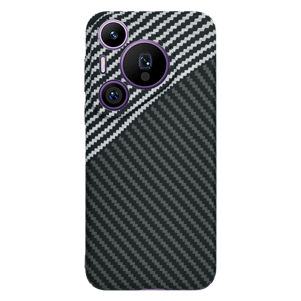 Etui do Huawei Pura 70 Pro, Techsuit, Carbonite FiberShell, Czarny Szary