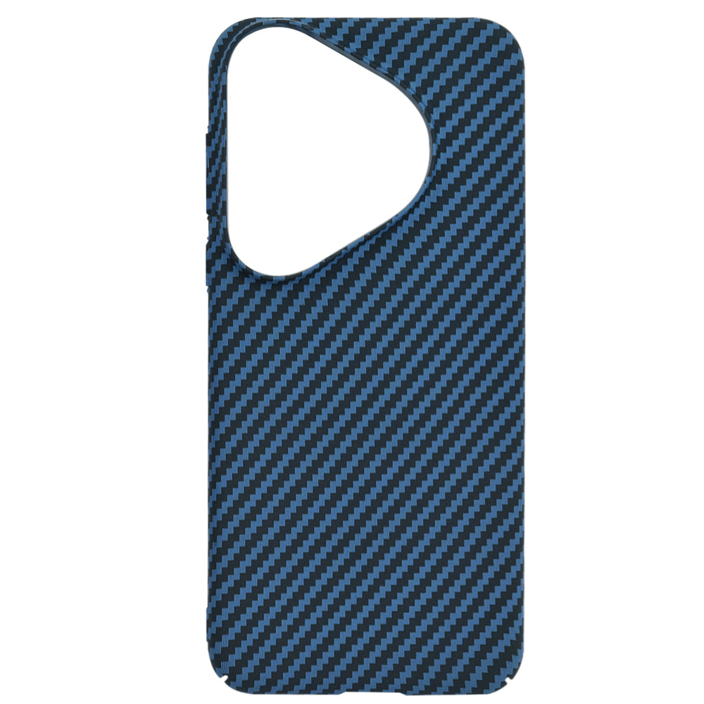 Etui do Huawei Pura 70 Pro, Techsuit, Carbonite FiberShell, Turkusowy