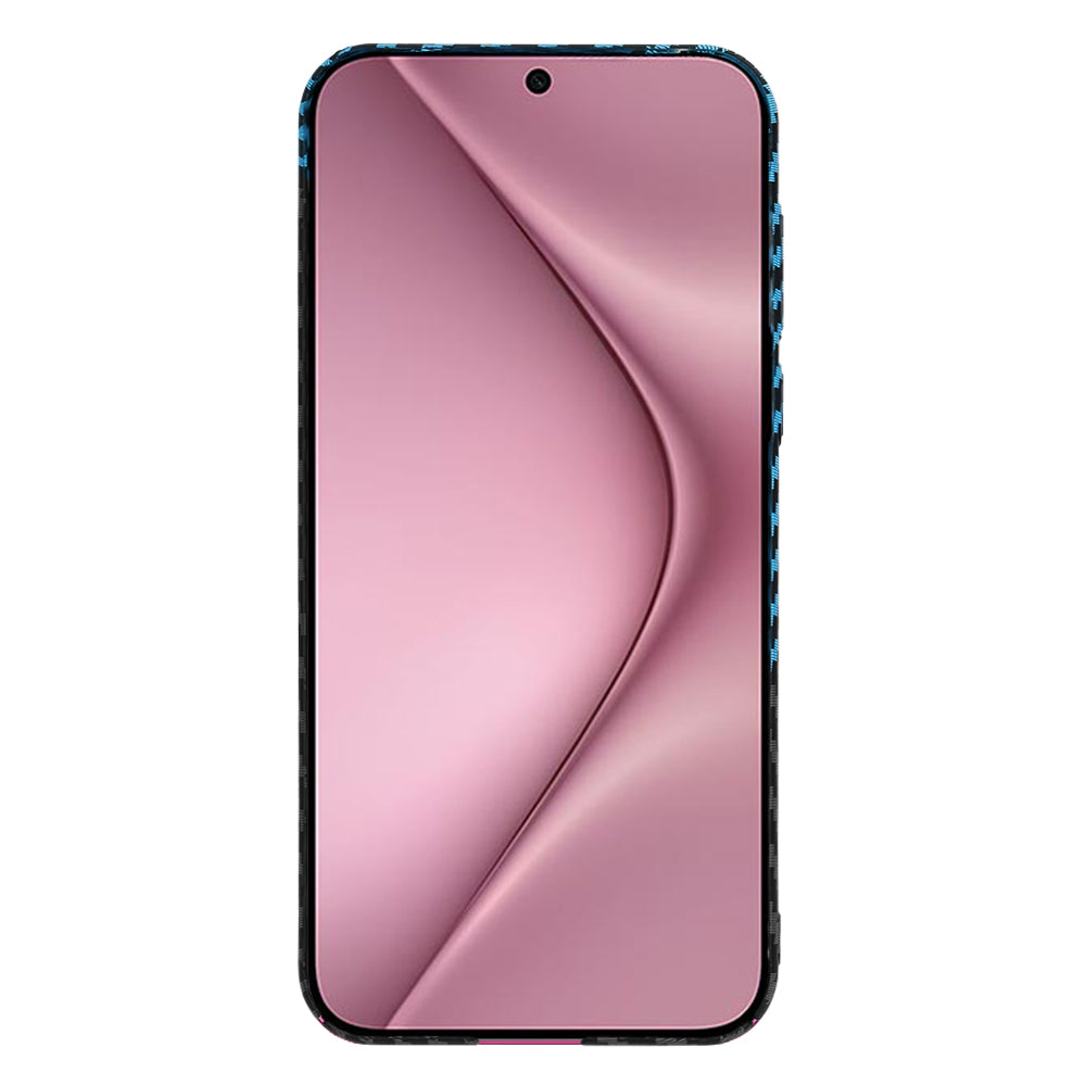 Etui do Huawei Pura 70, Techsuit, Carbonite FiberShell, Czarna Bleu