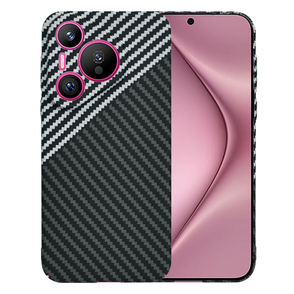 Etui do Huawei Pura 70, Techsuit, Carbonite FiberShell, Czarny Szary